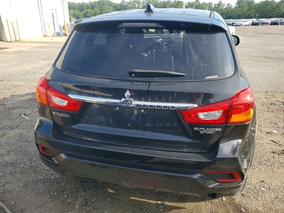 2019 Mitsubishi Outlander VIN JA4AR3AU8KU030396 COPART salvage auction — FRONT END, Va - Cert Of Title - Salvage, sold $3,150 on 2026-07-27 (photo 6)