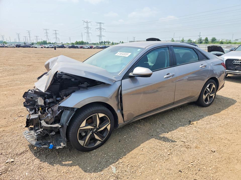 2023 Hyundai Elantra VIN KMHLS4AG2PU402708 COPART salvage auction — FRONT END, Salvage Title, sold $1,400 on 2026-07-30 (photo 1)