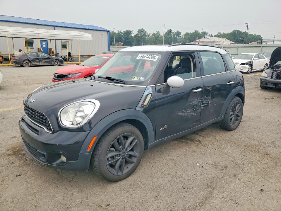 2012 Mini Cooper VIN WMWZC5C55CWL62763 COPART salvage auction — SIDE, Pa - Certificate Of Salvage, sold $1,450 on 2026-08-07 (photo 1)
