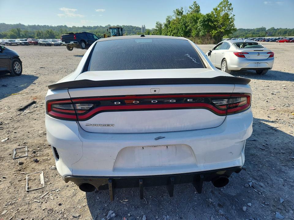 2018 Dodge Charger VIN 2C3CDXKT8JH304048 COPART salvage auction — FRONT END, Il - Salvage Certificate, sold $2,500 on 2026-08-03 (photo 6)