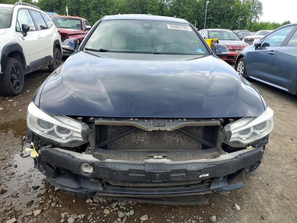 2016 BMW 4er VIN WBA4C9C55GG141567 COPART salvage auction — FRONT END, Nj - Cert Of Title-Salvage, sold $450 on 2026-07-23 (photo 5)