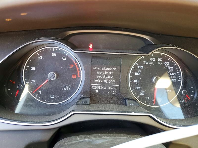 2014 Audi A4 VIN WA1TFAFL7EA018171 COPART salvage auction — FRONT END, CO - PUBLIC - SALVAGE TITLE (P), sold $325 on 2026-07-23 (photo 9)