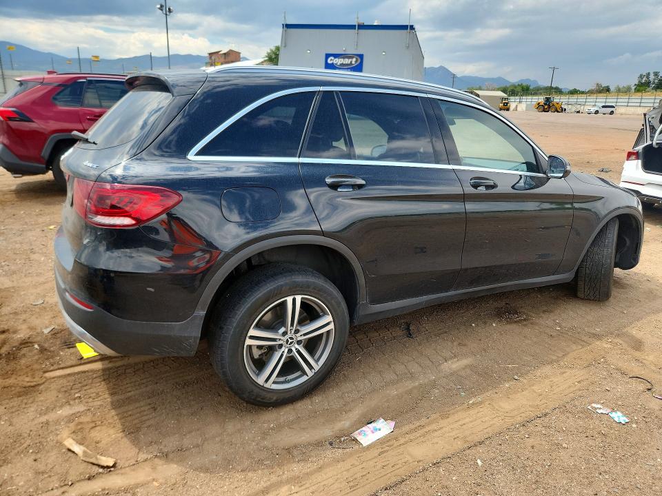2020 Mercedes-benz Glc VIN WDC0G8EBXLF732037 COPART salvage auction — FRONT END, Co - Salvage Title, sold $10,000 on 2026-08-03 (photo 3)