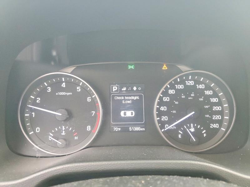 2018 Hyundai Elantra VIN KMHD84LF1JU683480 COPART salvage auction — MECHANICAL, On - Permit Salvage, sold $425 on 2026-07-30 (photo 9)