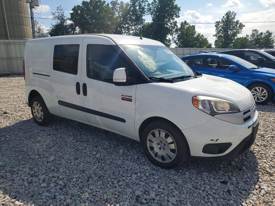 2017 Ram Promaster city VIN ZFBERFBB6H6E66138 COPART salvage auction — MINOR DENT/SCRATCHES, Mi - Dealer Only Clean Title, sold $650 on 2026-07-27 (photo 4)