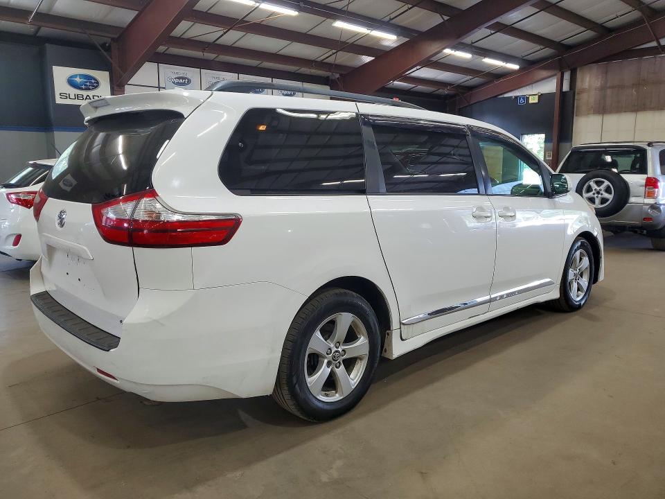 2018 Toyota Sienna VIN 5TDKZ3DC1JS944814 COPART salvage auction — MINOR DENT/SCRATCHES, MA - CERTIFICATE OF TITLE (P), sold $5,600 on 2026-07-27 (photo 3)
