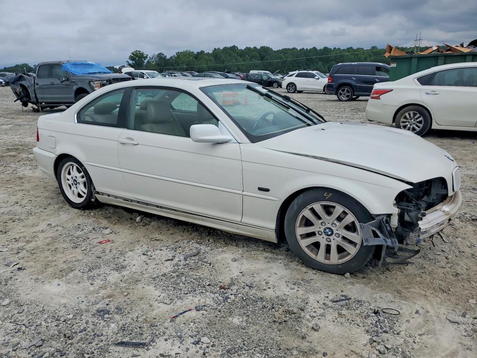 2002 BMW 3er VIN WBABN33452JW60720 COPART salvage auction — FRONT END, Ga - Cert Of Title-Salvage, sold $275 on 2026-08-05 (photo 4)