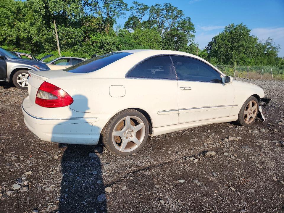 2006 Mercedes-benz Clk-class VIN WDBTJ75J16F168576 COPART salvage auction — FRONT END, NY - MV-907A SALVAGE CERTIFICATE, sold $325 on 2026-07-23 (photo 3)