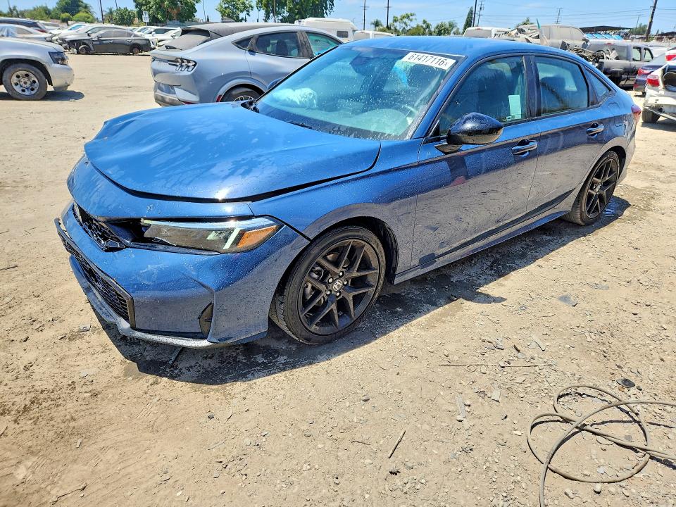 2026 Honda Civic VIN 2HGFE2F59TH545075 — COPART salvage auction photo