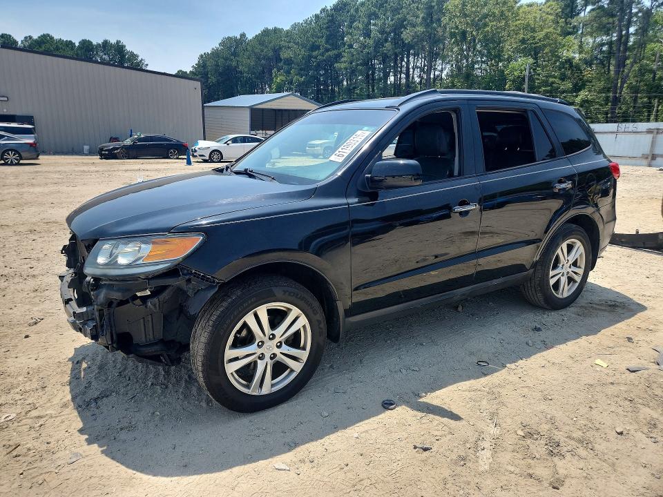 2012 Hyundai Santa fe VIN 5XYZKDAG7CG140095 COPART salvage auction — FRONT END, Md - Cert Of Salvage > 75% Damage, sold $225 on 2026-07-28 (photo 1)