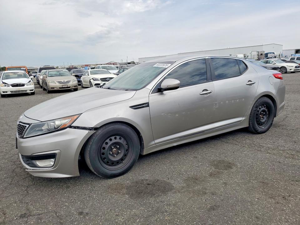 2012 Kia Optima hybrid VIN KNAGM4AD5C5020731 COPART salvage auction — FRONT END, Wa - Vehicle Cert Of Ownership-Titl, sold $150 on 2026-07-31 (photo 1)