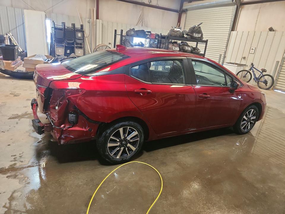 2025 Nissan Versa VIN 3N1CN8EV0SL813378 COPART salvage auction — REAR END, Ca - Certificate Of Title, sold $8,000 on 2026-08-03 (photo 3)