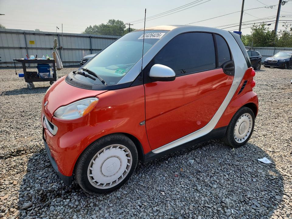 2008 Smart Fortwo VIN WMEEJ31X58K186684 COPART salvage auction — REAR END, NJ - CERT OF TITLE-SALVAGE (P), sold $700 on 2026-08-07 (photo 1)