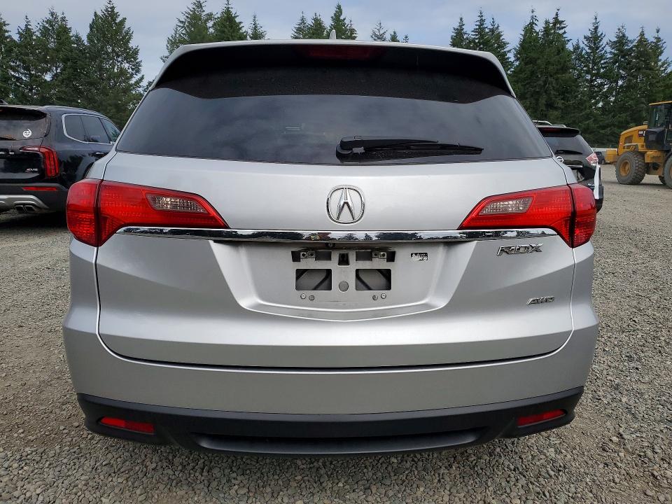 2014 Acura Rdx VIN 5J8TB4H32EL022196 COPART salvage auction — SIDE, WA - BILL OF SALE, sold $2,450 on 2026-07-10 (photo 6)