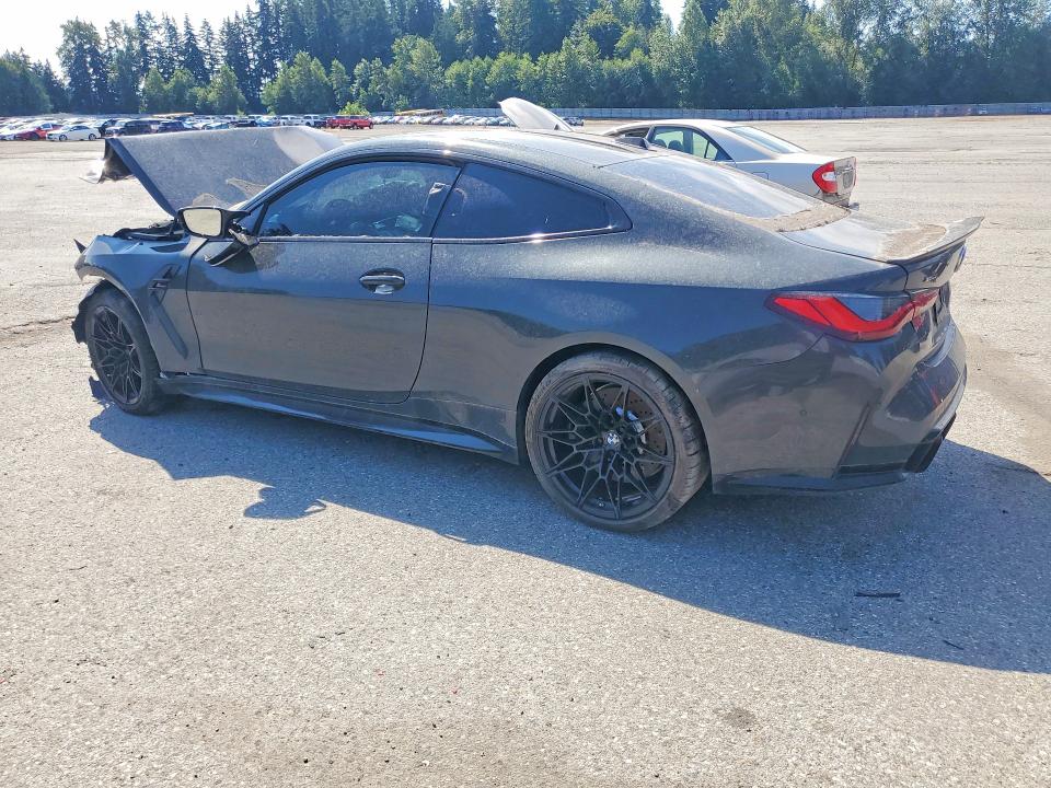 2024 BMW M4 VIN WBS43AZ04RCP71440 COPART salvage auction — FRONT END, Wa - Bill Of Sale, sold $16,000 on 2026-08-03 (photo 2)
