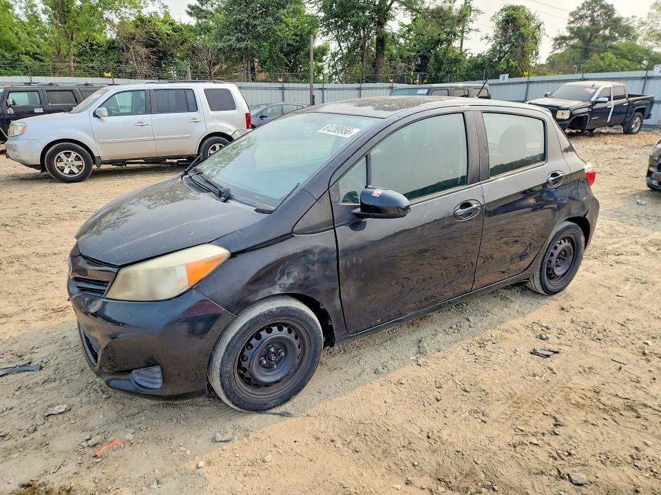 2014 Toyota Yaris VIN VNKKTUD38EA002342 COPART salvage auction — FRONT END, VA - CERTIFICATE OF TITLE, sold $175 on 2026-07-21 (photo 1)