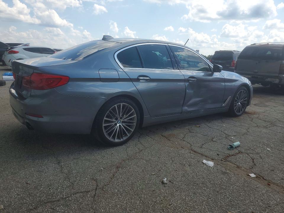 2017 BMW 5er VIN WBAJA7C3XHG906821 COPART salvage auction — SIDE, Salvage Title, sold $5,600 on 2026-07-28 (photo 3)