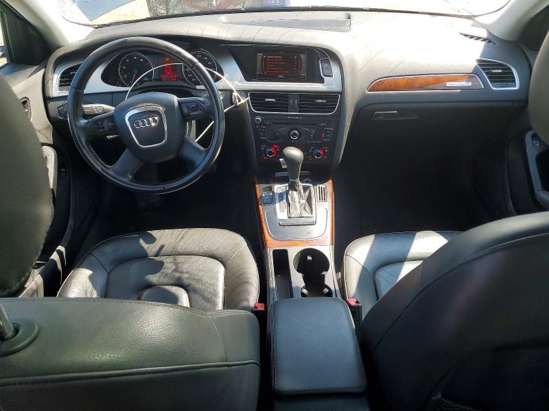2009 Audi A4 VIN WAUGF78K49A209287 COPART salvage auction — FRONT END, NY - MV-907A SALVAGE CERTIFICATE, sold $450 on 2026-07-16 (photo 8)