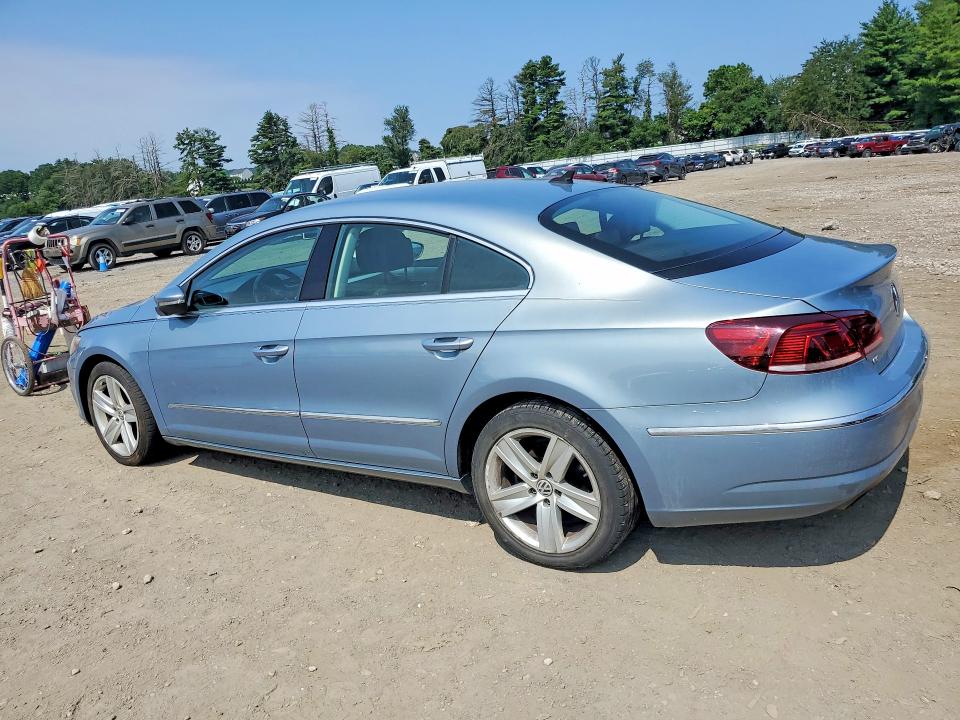 2013 Volkswagen Passat cc VIN WVWBP7AN1DE510793 COPART salvage auction — MECHANICAL, MD - CERTIFICATE OF TITLE, sold $250 on 2026-07-27 (photo 2)