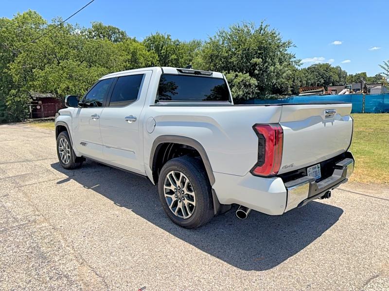 2025 Toyota Tundra VIN 5TFMA5DB1SX239431 COPART salvage auction — NORMAL WEAR, Tx - Cert Of Title-Rebuilt Salvage (P), sold $45,000 on 2026-07-16 (photo 3)