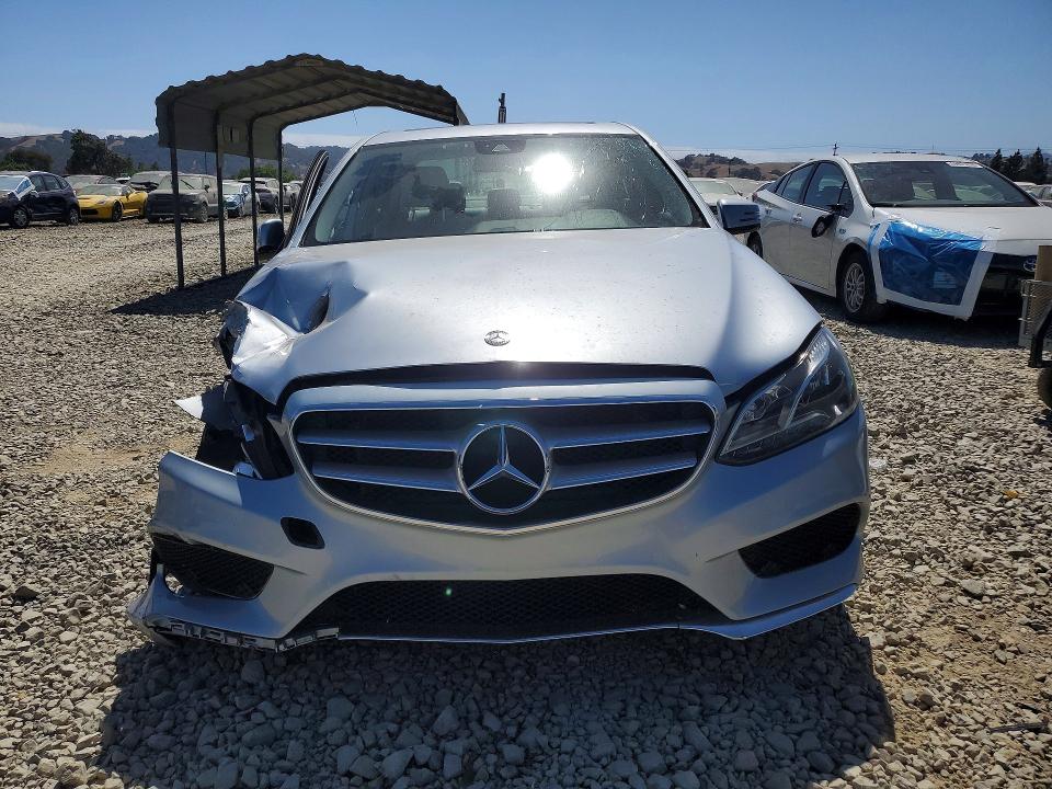 2014 Mercedes-benz E-klasse VIN WDDHF5KB9EA891474 COPART salvage auction — FRONT END, Ca - Salvage Certificate, sold $1,100 on 2026-07-14 (photo 5)