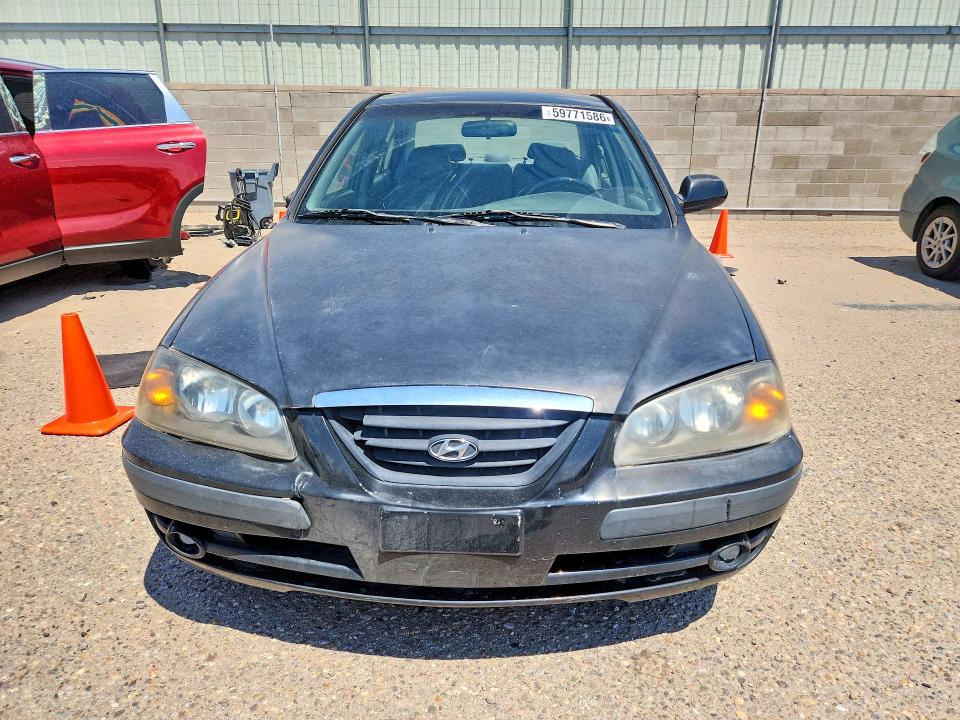 2005 Hyundai Elantra VIN KMHDN46D05U020023 COPART salvage auction — FRONT END, Nm - Cert Of Title-Salvage, sold $200 on 2026-07-20 (photo 5)