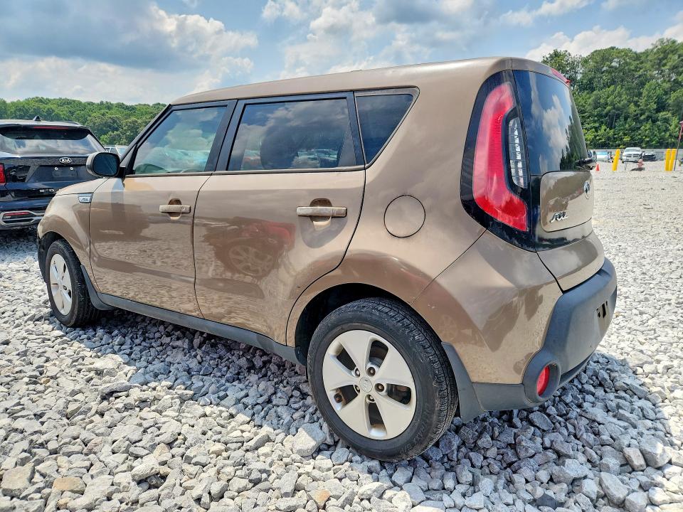2015 Kia Soul VIN KNDJN2A26F7166962 COPART salvage auction — FRONT END, Nc - Certificate Of Title (P), sold $300 on 2026-07-09 (photo 2)