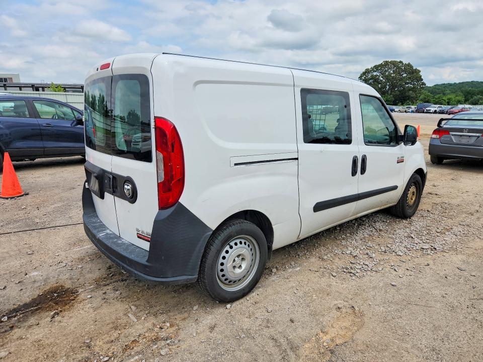 2017 Ram Promaster city VIN ZFBERFAB5H6F53224 COPART salvage auction — MECHANICAL, WI - CERTIFICATE OF TITLE, sold $3,750 on 2026-07-20 (photo 3)