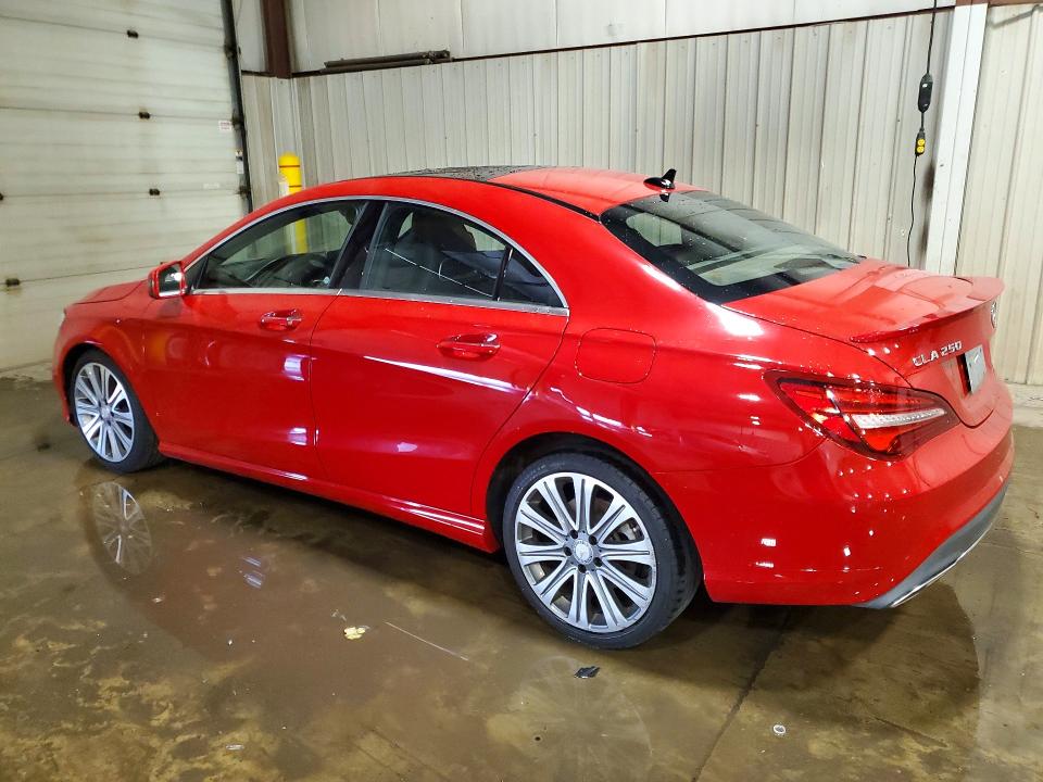 2018 Mercedes-benz Cla-klasse VIN WDDSJ4GB6JN517625 COPART salvage auction — REAR END, Pa - Certificate Of Salvage, sold $4,250 on 2026-08-04 (photo 2)