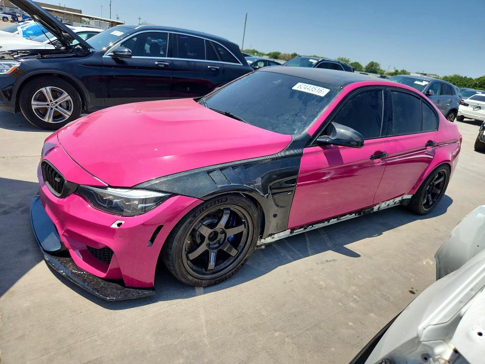 2016 BMW M3 VIN WBS8M9C5XG5D31311 COPART salvage auction — NORMAL WEAR, TX - CERTIFICATE OF TITLE, sold $600 on 2026-07-27 (photo 1)