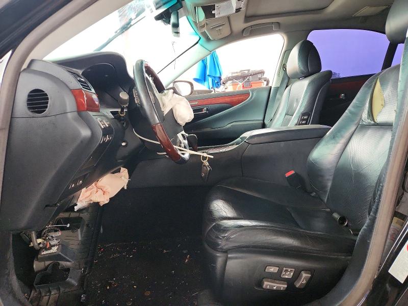 2009 Lexus Ls VIN JTHBL46F895085249 COPART salvage auction — FRONT END, TX - SALVAGE VEHICLE TITLE, sold $725 on 2026-07-30 (photo 7)