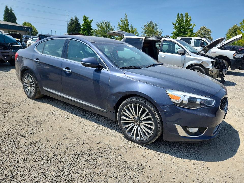 2014 Kia Cadenza VIN KNALN4D72E5120340 COPART salvage auction — NORMAL WEAR, OR - CERTIFICATE OF TITLE, sold $200 on 2026-07-21 (photo 4)