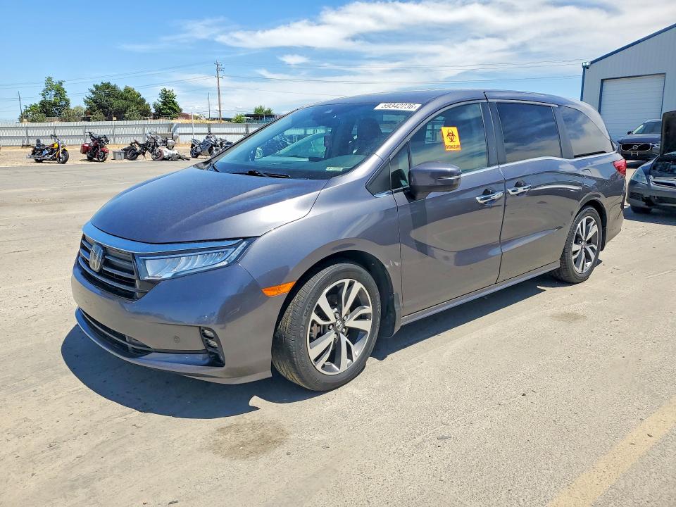 2021 Honda Odyssey VIN 5FNRL6H85MB036429 — COPART salvage auction photo