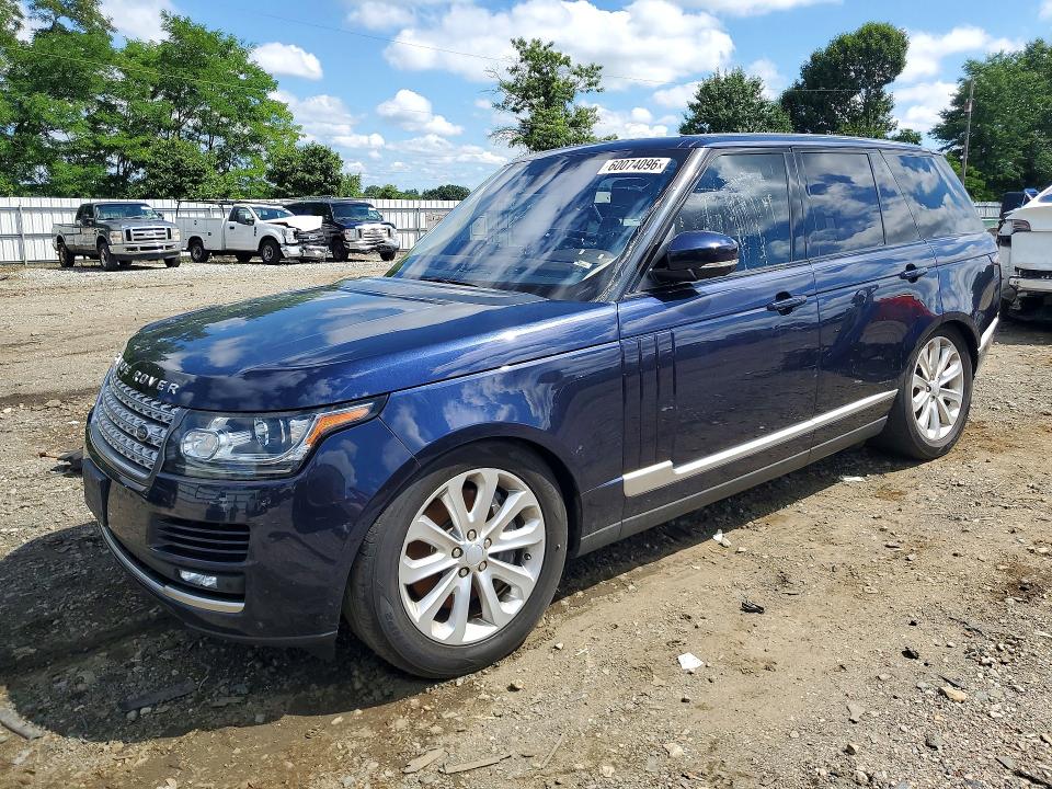 2016 Land rover RANGE ROVER VIN SALGS2VF6GA269649 COPART salvage auction — MECHANICAL, WV - CERTIFICATE OF TITLE, sold $4,450 on 2026-07-27 (photo 1)