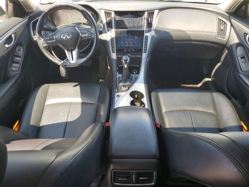 2020 Infiniti Q50 VIN JN1EV7AP9LM206736 COPART salvage auction — WATER/FLOOD, NY - MV907A-FLOOD SALVAGE, sold $1,000 on 2026-07-27 (photo 8)