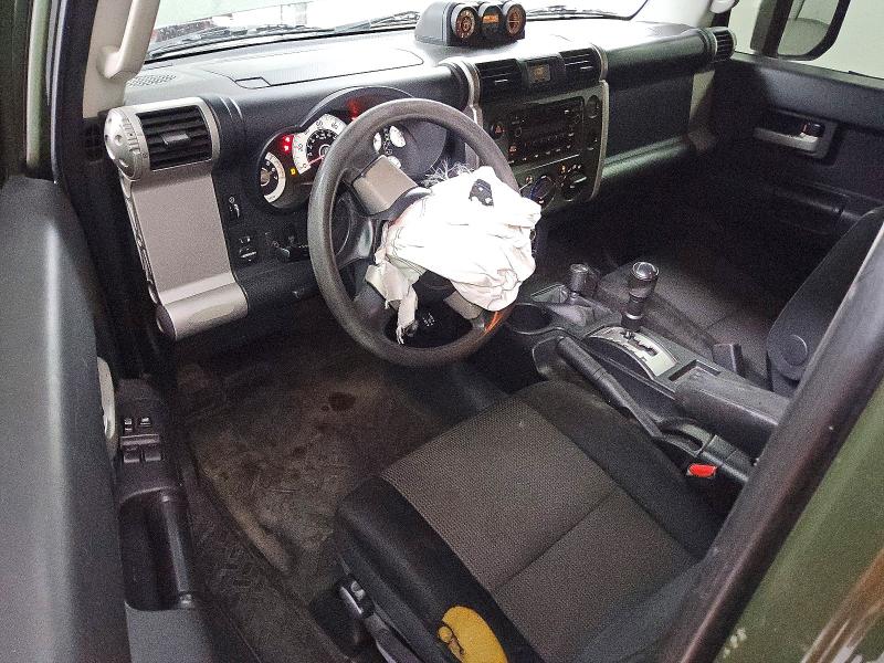 2010 Toyota Fj cruiser VIN JTEBU4BF0AK094940 COPART salvage auction — FRONT END, TX - CERTIFICATE OF TITLE, sold $175 on 2026-07-30 (photo 8)