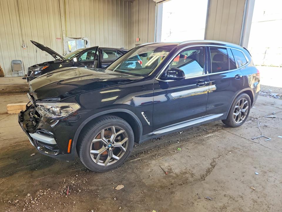 2021 BMW VIN 5UXTY5C04M9E37789 COPART salvage auction — REAR END, Wi - Junked Vehicle Bill Of Sale, sold $5,300 on 2026-07-27 (photo 1)