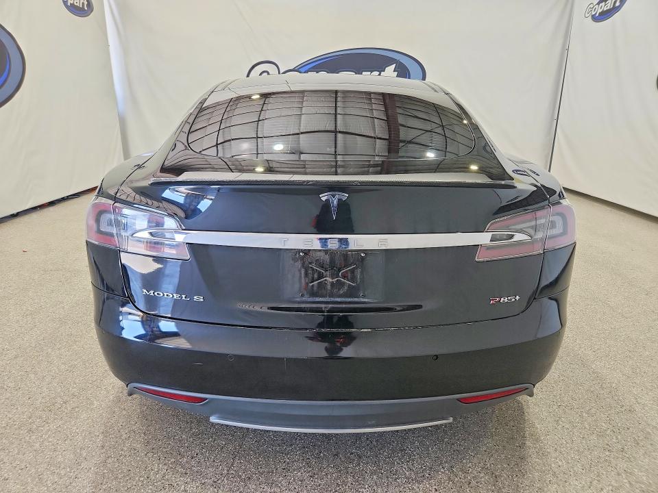 2014 Tesla Model s VIN 5YJSA1H19EFP45251 COPART salvage auction — SIDE, Ca - Non-Repairable Vehicle Cert, sold $2,650 on 2026-07-31 (photo 6)