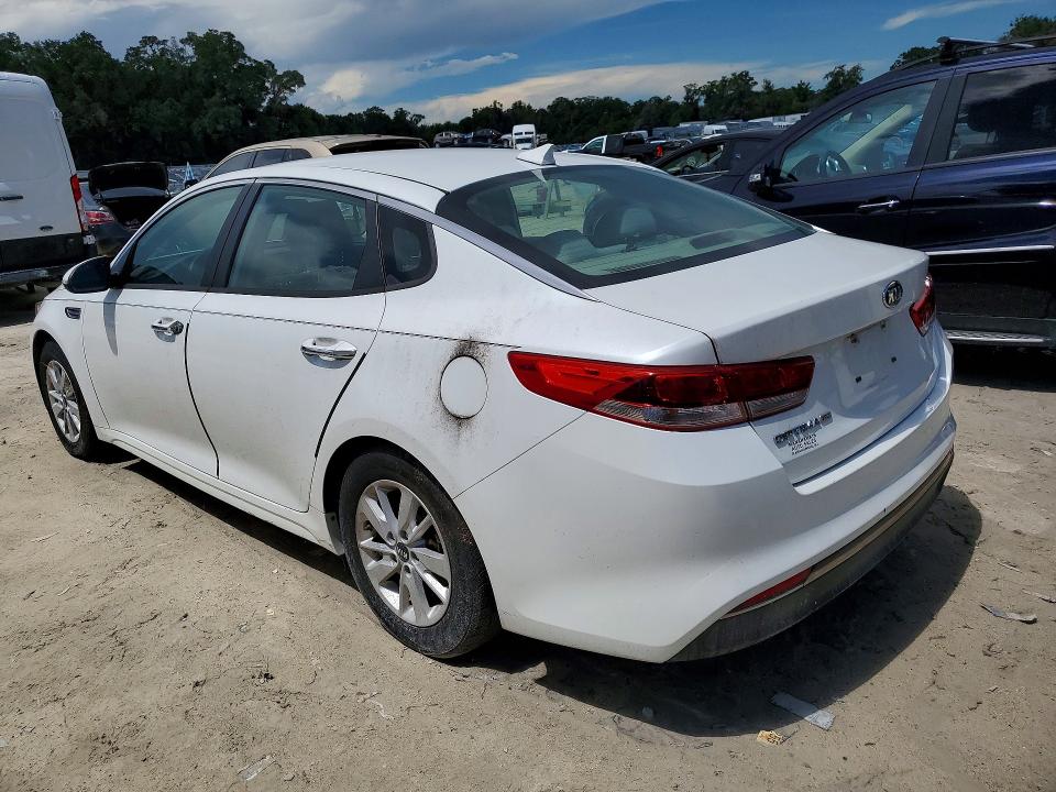 2016 Kia Optima VIN KNAGT4L38G5091614 COPART salvage auction — REAR END, Fl - Certificate Of Title, sold $525 on 2026-07-28 (photo 2)