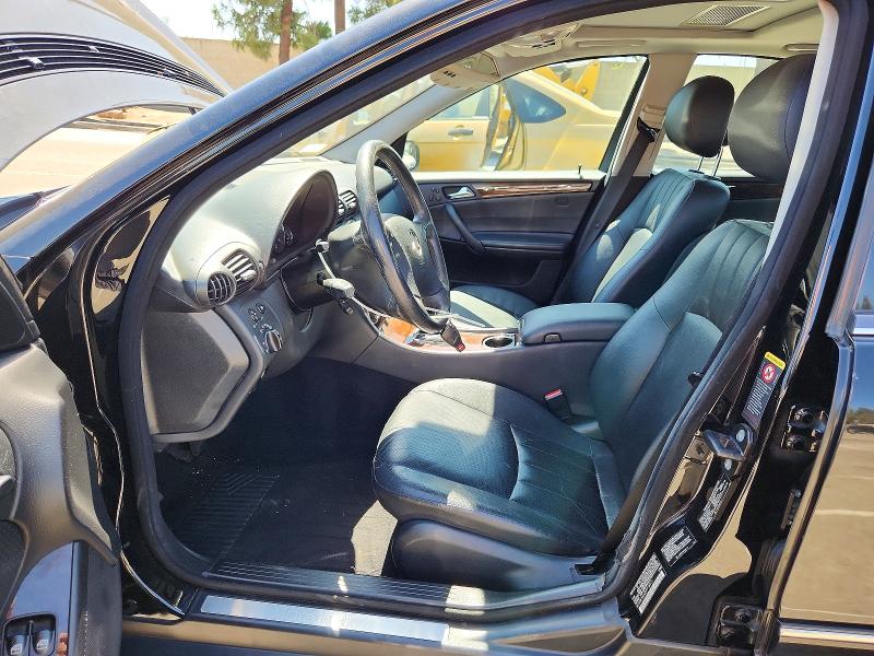 2006 Mercedes-benz C class VIN WDBRF56H26F736071 COPART salvage auction — NORMAL WEAR, CA - DIS/DLR/EXP ONLY CLEAN TITLE, sold $400 on 2026-08-04 (photo 7)