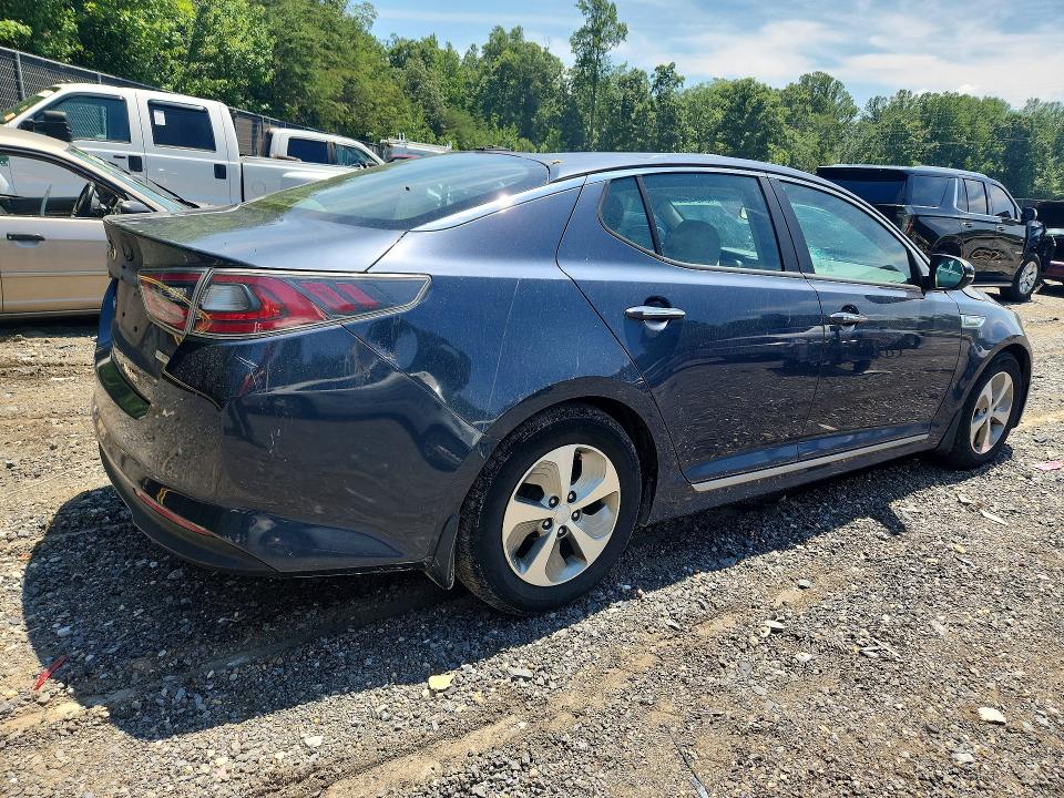 2014 Kia Optima VIN KNAGM4AD6E5064188 COPART salvage auction — FRONT END, Md - Cert Of Salvage > 75% Damage, sold $550 on 2026-07-21 (photo 3)