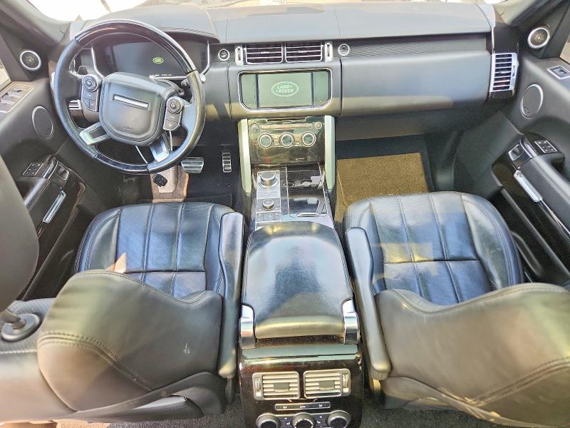 2016 Land rover RANGE ROVER VIN SALGS2EF3GA262996 COPART salvage auction — MINOR DENT/SCRATCHES, Oh - Certificate Of Title (P), sold $6,800 on 2026-07-24 (photo 8)