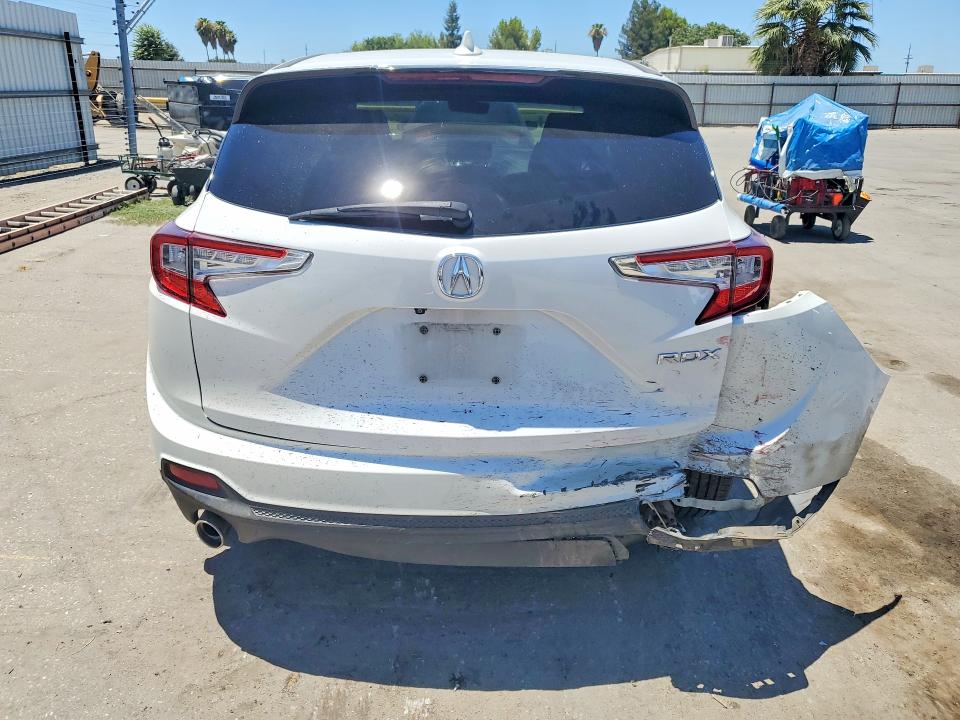 2019 Acura Rdx VIN 5J8TC1H31KL023024 COPART salvage auction — REAR END, Ca - Salvage Certificate, sold $4,650 on 2026-07-17 (photo 6)