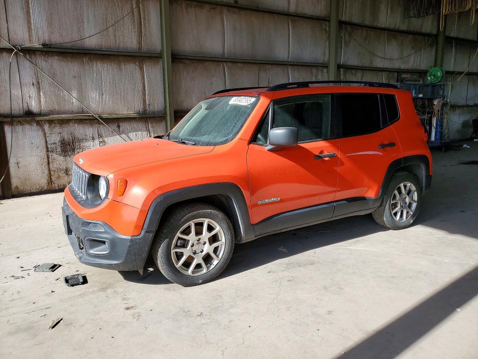 2020 Jeep Renegade VIN ZACNJAAB4LPL72543 COPART salvage auction — MECHANICAL, AZ - CERTIFICATE OF TITLE, sold $175 on 2026-07-29 (photo 1)