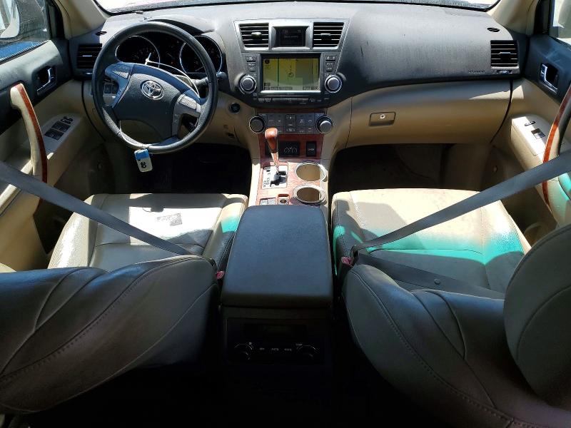 2008 Toyota Highlander VIN JTEES42A182055730 COPART salvage auction — FRONT END, Ca - Salvage Certificate, sold $2,800 on 2026-07-31 (photo 8)