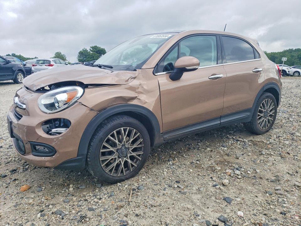 2018 Fiat 500 VIN ZFBCFYDB6JP679631 COPART salvage auction — FRONT END, Ma - Cert Of Title-Salvage, sold $500 on 2026-08-19 (photo 1)