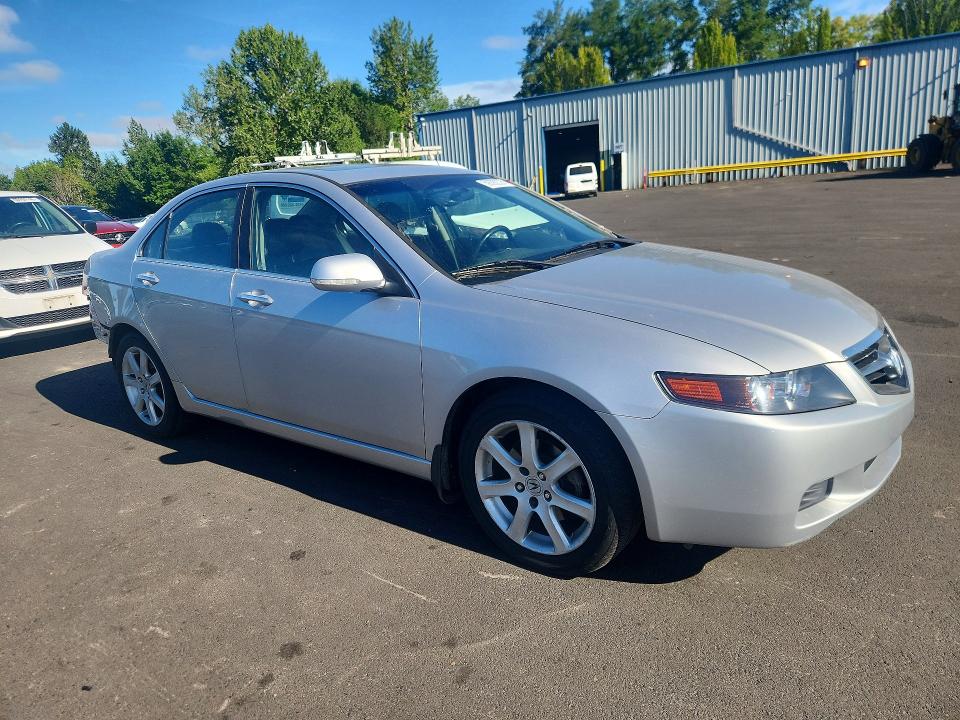 2004 Acura Tsx VIN JH4CL95824C019904 COPART salvage auction — REAR END, Or - Salvage Title Certificate, sold $1,000 on 2026-08-26 (photo 4)