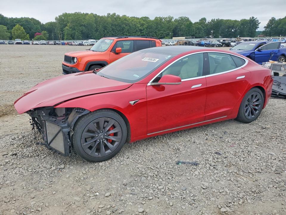 2020 Tesla Model s VIN 5YJSA1E47LF401932 — COPART salvage auction photo
