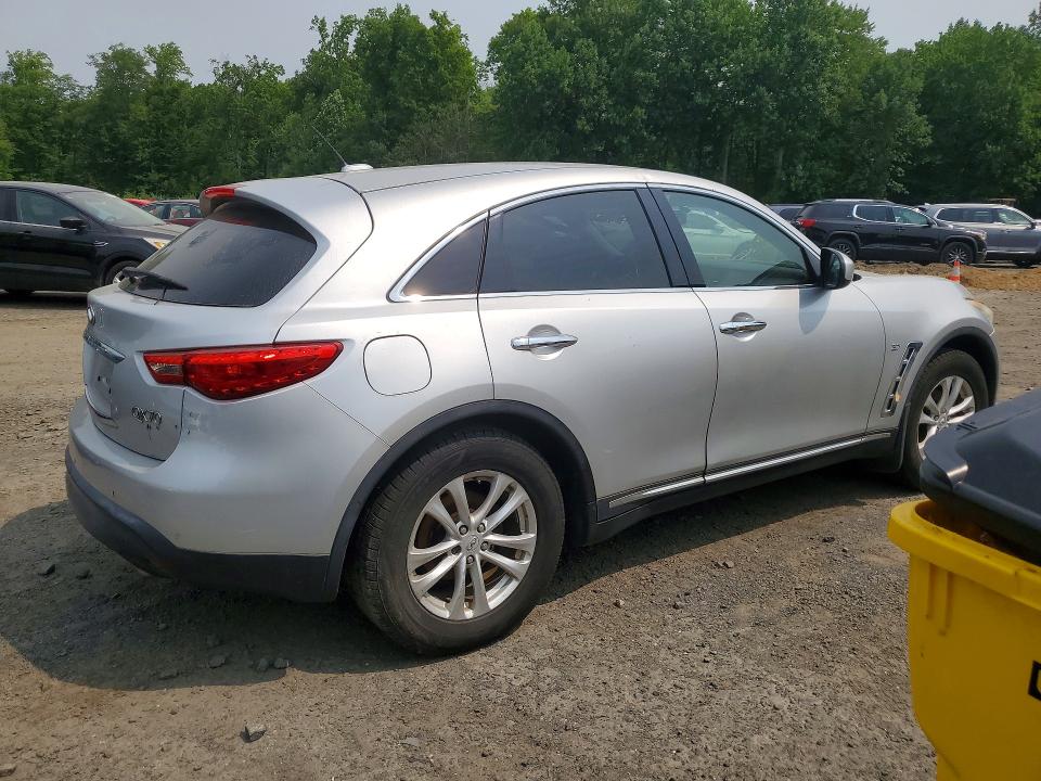 2014 Infiniti Qx70 VIN JN8CS1MW1EM413089 COPART salvage auction — MINOR DENT/SCRATCHES, WV - CERTIFICATE OF TITLE, sold $2,500 on 2026-07-21 (photo 3)