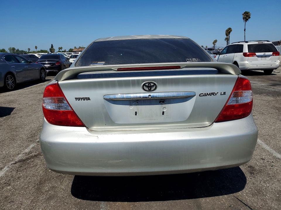 2002 Toyota Camry VIN JTDBE32K120117437 COPART salvage auction — FRONT END, Ca - Dis/Dlr/Exp Clean W/Salv Hist, sold $325 on 2026-07-31 (photo 6)